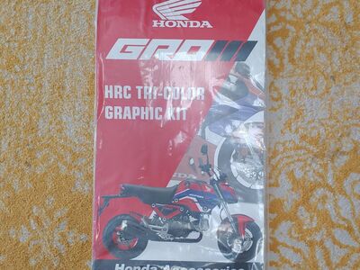 Honda Grom HRC Graphics Graphic Kit