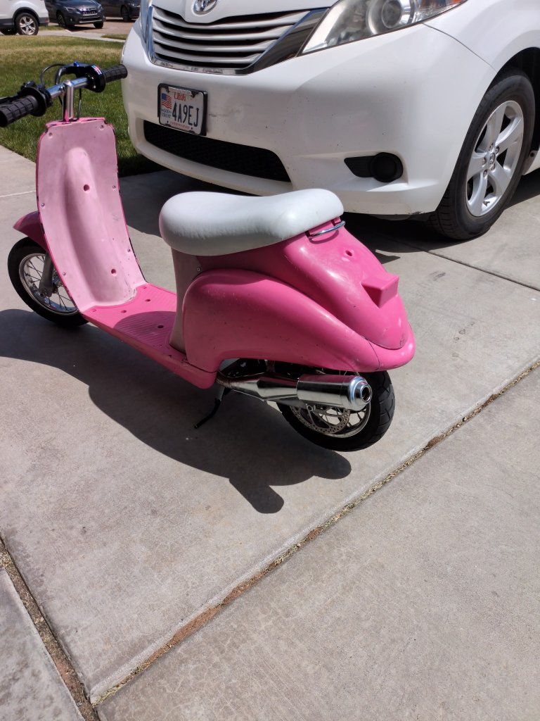 49cc razor pocket mod/moped