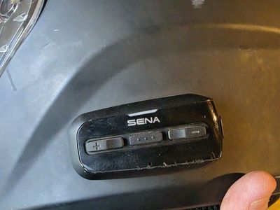 Harley helmet with built in sena