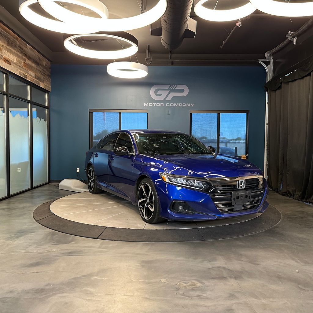 2022 Honda Accord Sport — rebuilt & branded title, 22% below market