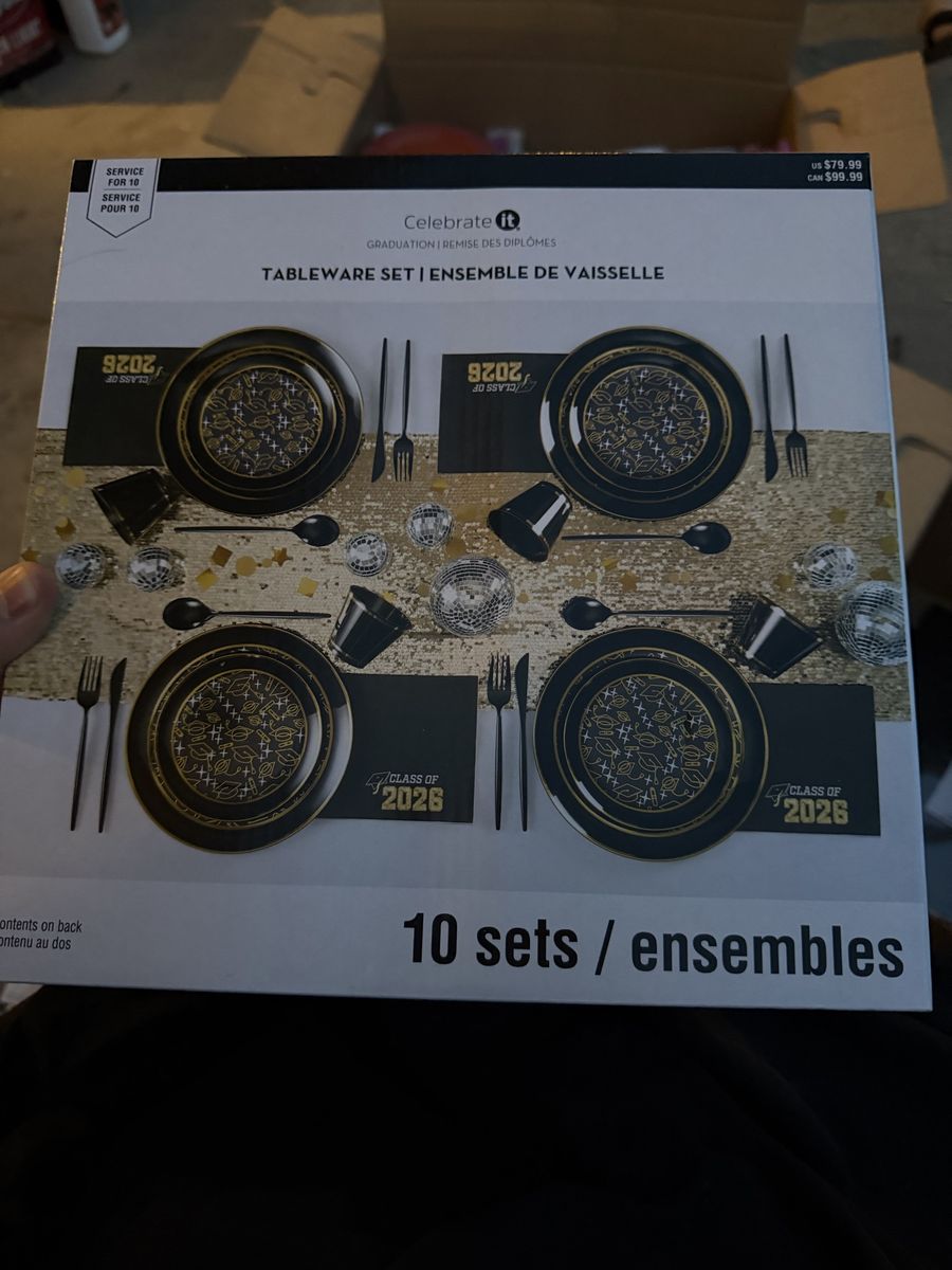Graduation Tableware Set
