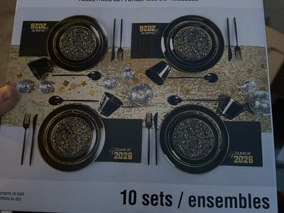 Graduation Tableware Set