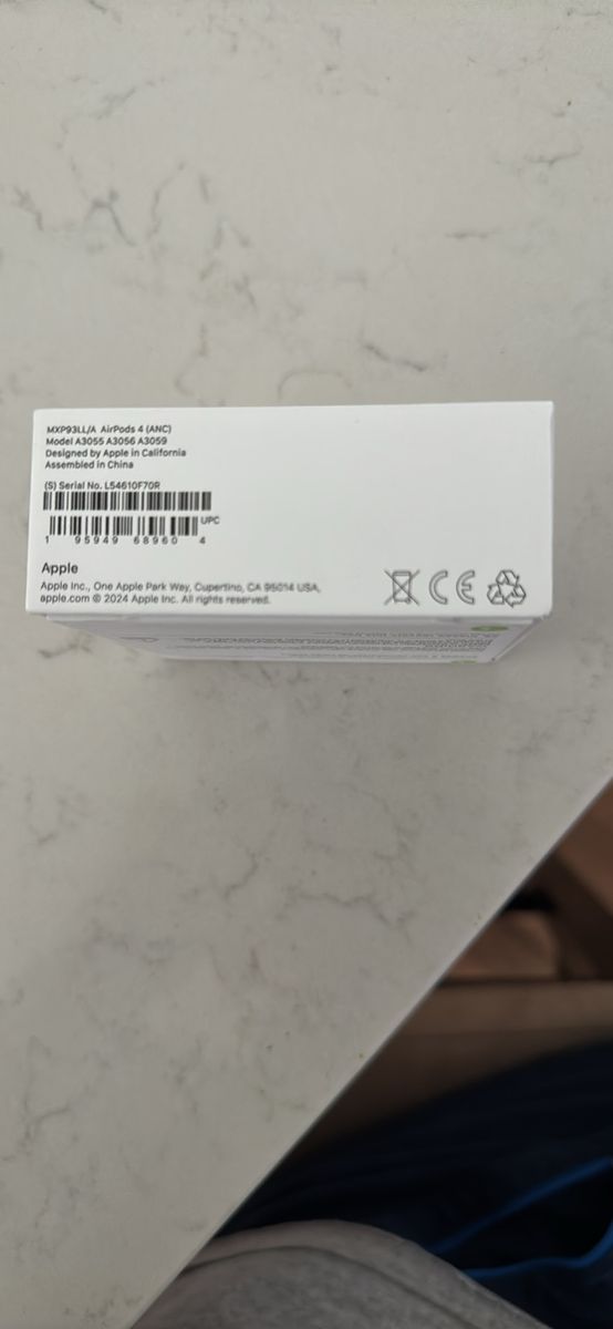 Apple AirPods 4 (ANC) MXP93LL/A - Wireless Earbuds with Active Noise Cancellation