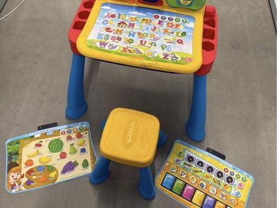vtech touch and learn activity desk deluxe baby toy
