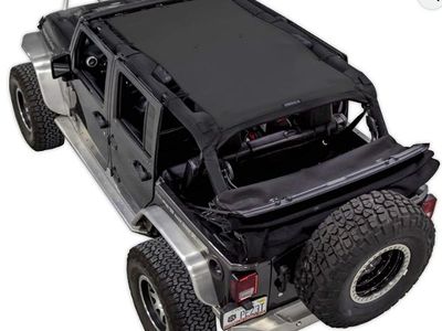 Jeep Wrangler JKU 4-Door Full Sunshade Top (2007-2017)
