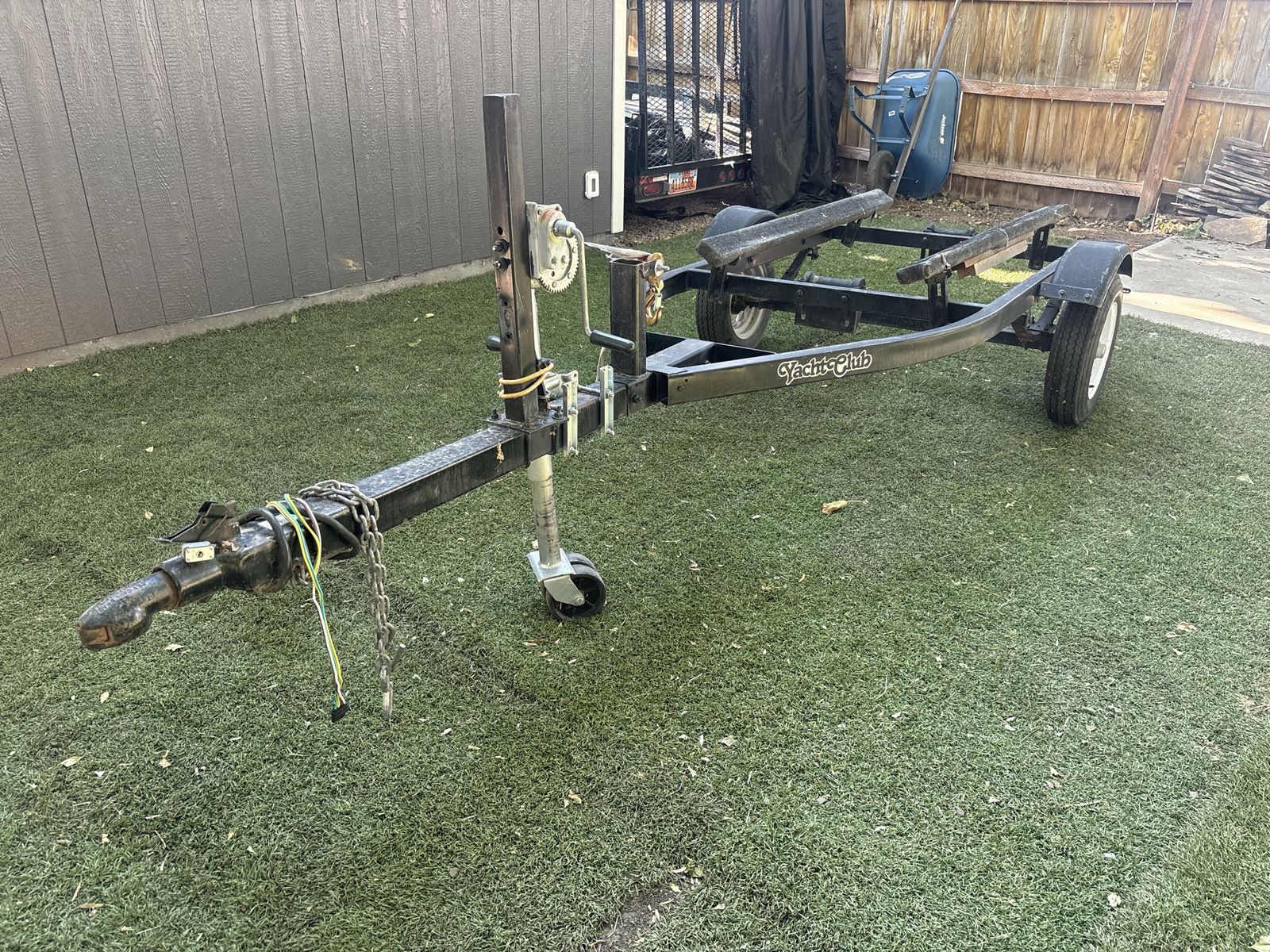 Yacht Club Single Place Jet Ski Trailer - Heavy Duty Hitch, Tows Great