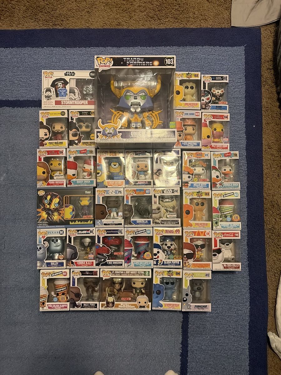 Funko pop collection all $5