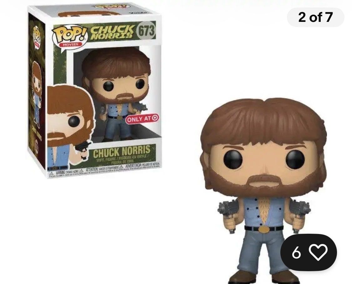 Chuck Norris #673 Exclusive w/shirt