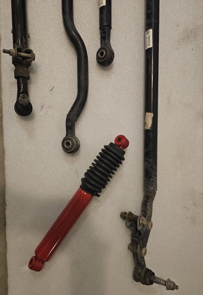 OEM Jeep JL Tie Rod, Drag Link, Front and Rear Tra