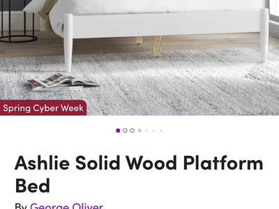 White Queen Bed Frame