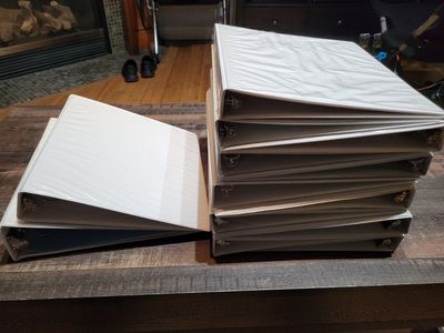 3 Ring binders