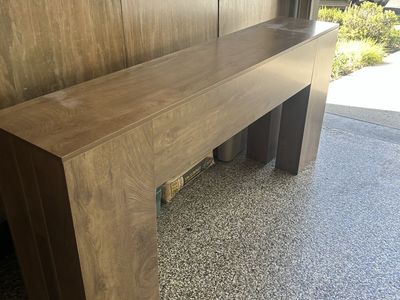 Modern Wooden Console Table Accent Table