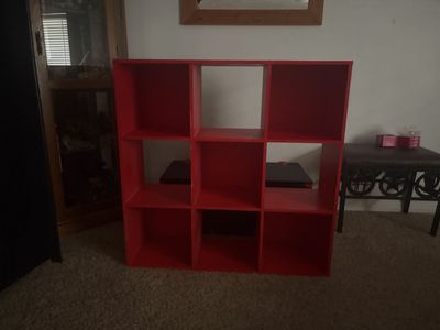 Red book shelf