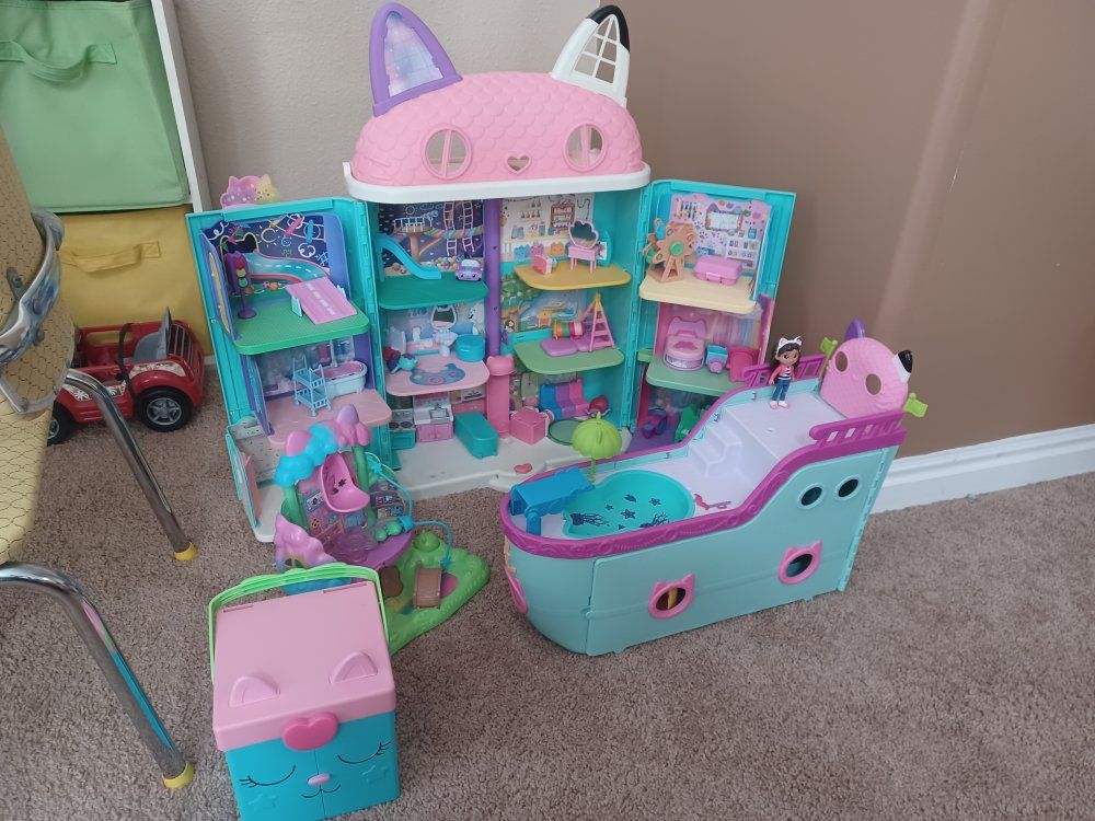 Gabbys Dollhouse Play Set
