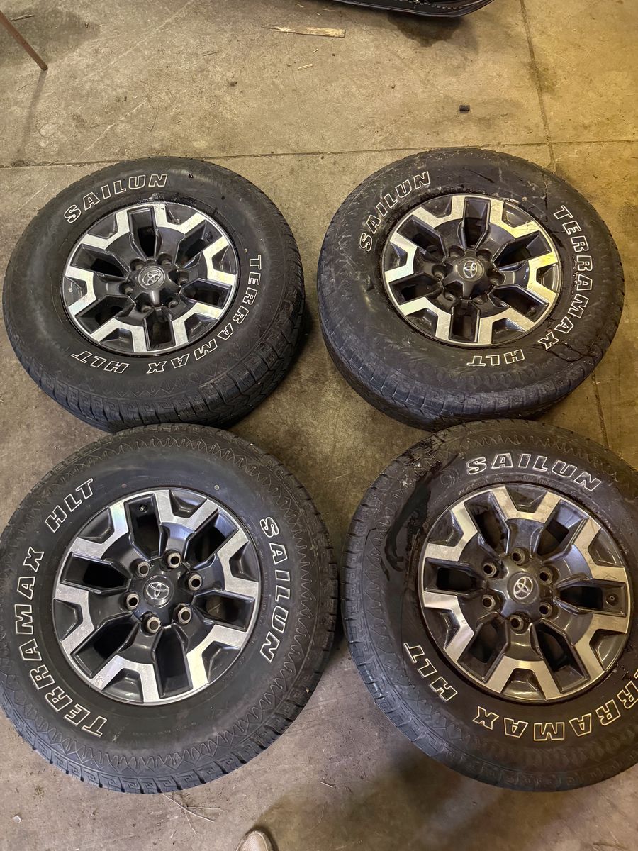 Stock Tacoma Wheels And Tires