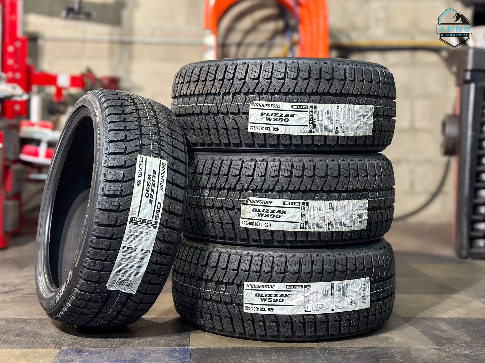 Snow | 225 40 18 Bridgestone Blizzak WS90 | Brand New | Winter Tires | 225/40r18 | Subaru | Nissan | Audi | Acura | Infiniti