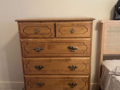 Light Wood Cabinet