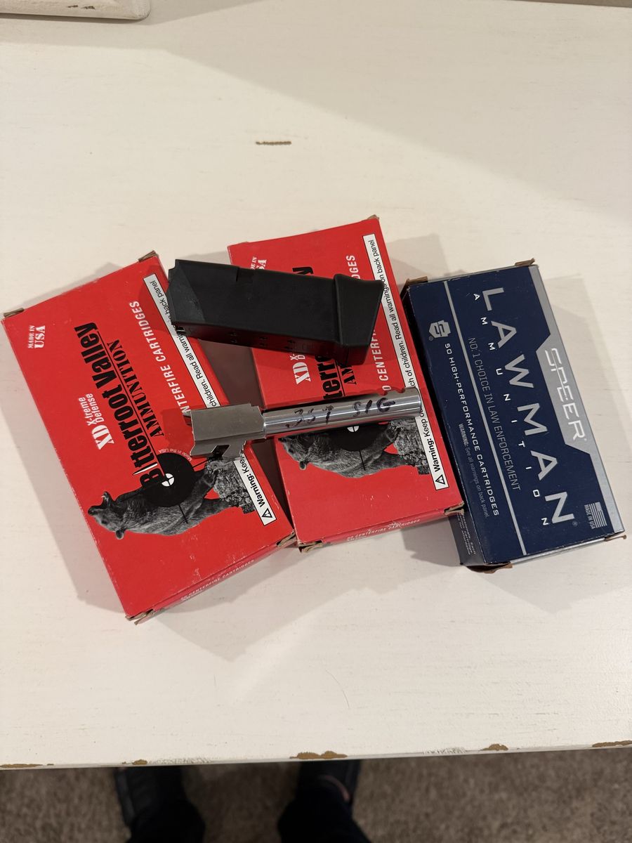 Glock conversion Barrel & Ammo