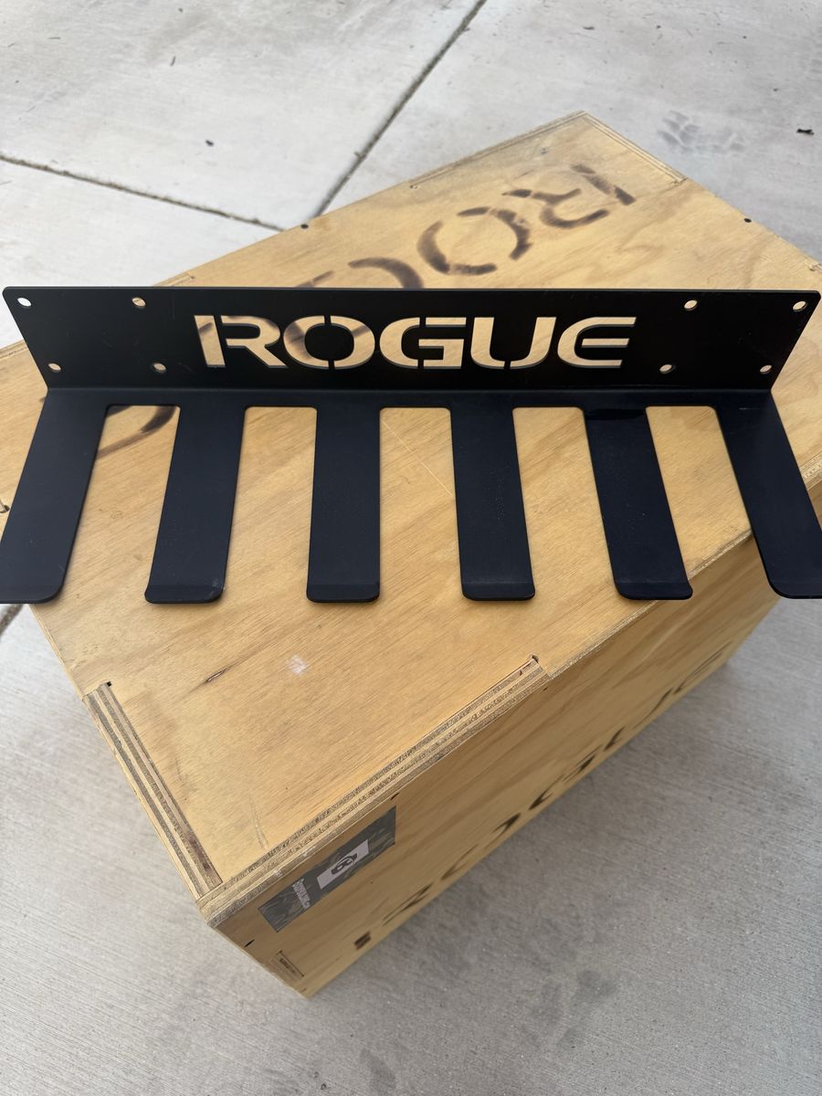 Rogue Fitness 6-Barbell Vertical Wall Mount Storage Rack