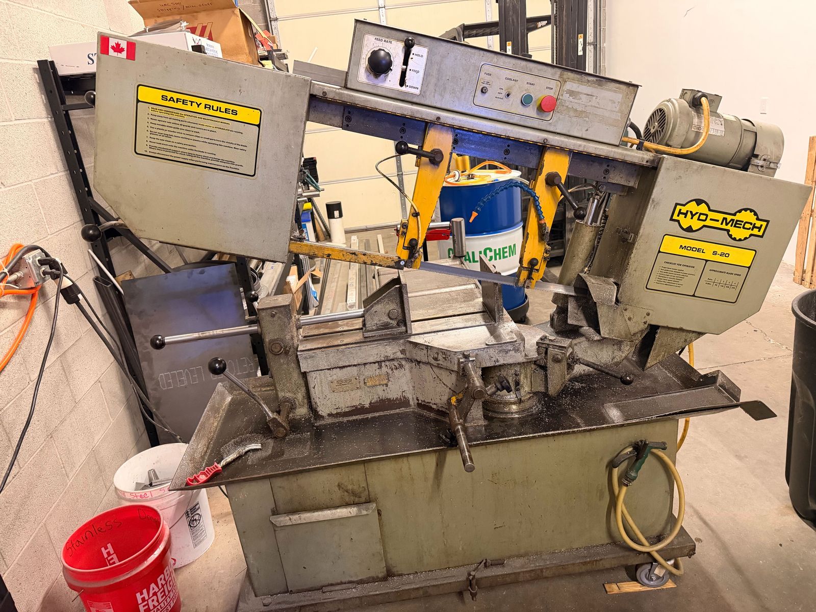 HYD-MECH S-20 Bandsaw