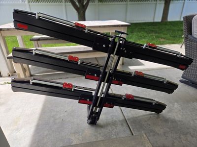1up USA Equip'd 3 tray bike rack
