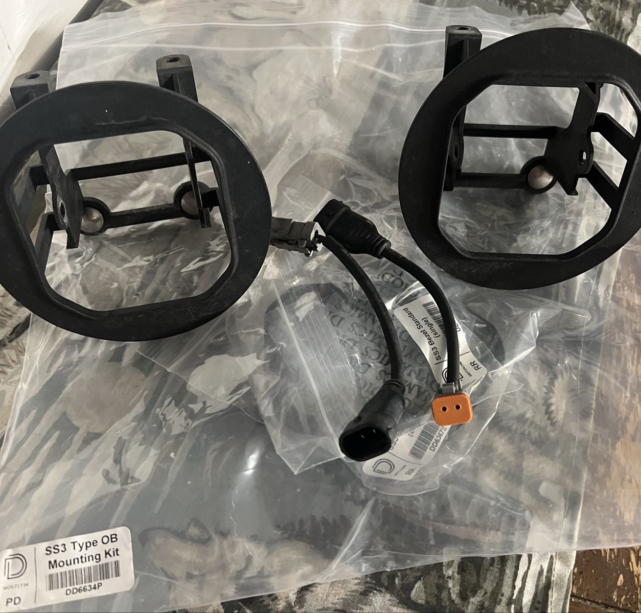 05-19 Outback fog light mounting kit