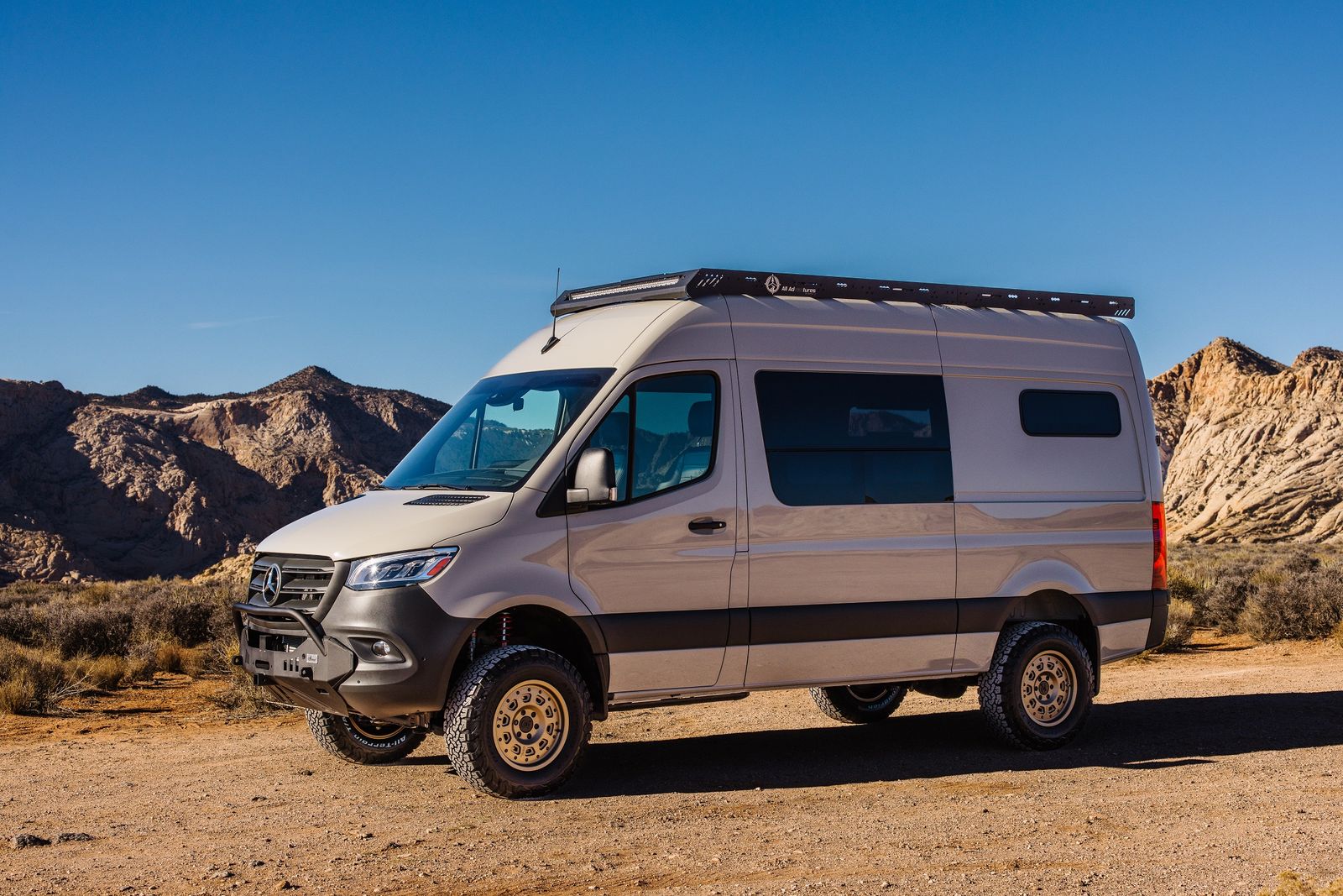 2022 4x4 Mercedes-Benz Sprinter 2500 144 ft Adventure Van
