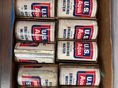 1960's canned water