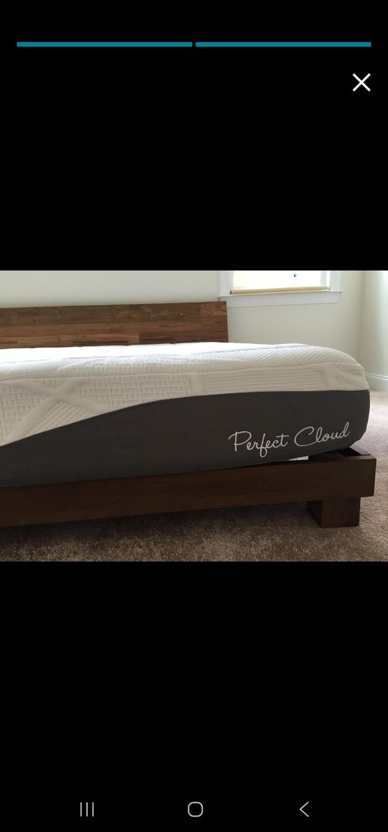 Perfect Cloud, Elegance Memory Foam Mattress, King, Like New