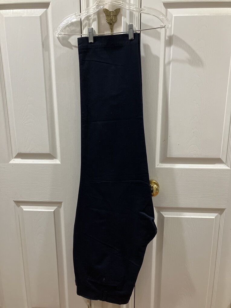 Dark Blue Blne Mens Khaki Pants