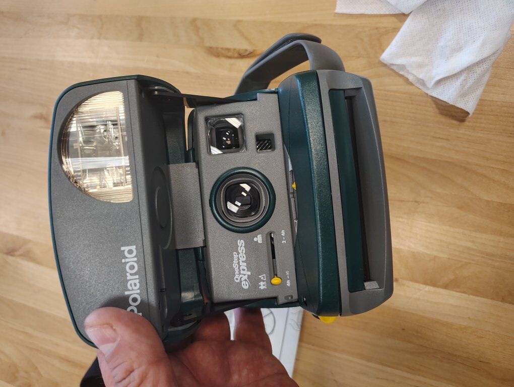 Polaroid OneStep Express Instant Film Camera from