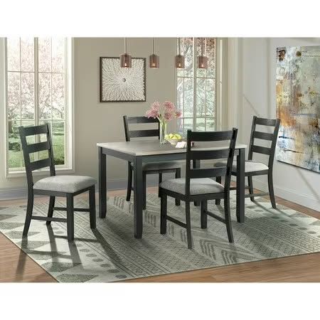 Picket House Kona Gray 5-Piece Dining Set
