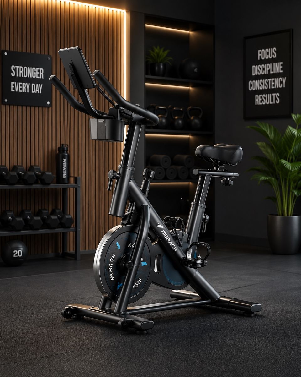 Merach MR-S26 Indoor Exercise Bike - Magnetic Resistance, App Connected, New in Box