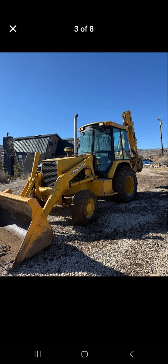 1997 John Deere Backhoe 310D