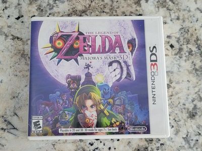 Legend of Zelda Majora's mask 3ds game