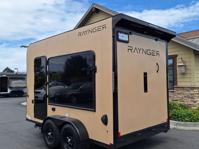 7x13 Off Road Toy Hauler Travel Trailer Enclosed Insulated, A/C, Heat Raynger 2026