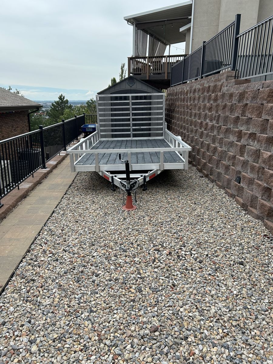 Aluminum Trailer 6 1/2 x 12 foot
