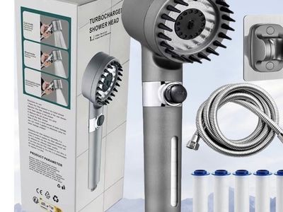 NEW! Showerhead With Five Filters