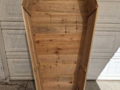 Fullsize Halloween Decorative Coffin