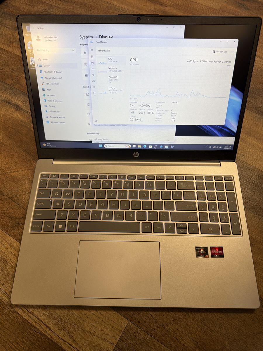 HP Laptop AMD Ryzen 5