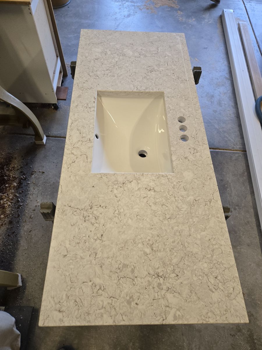 Quartz vanity top