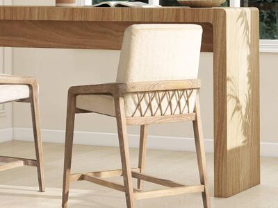 Jennifer Taylor Arizona 25.5in Ash Stool