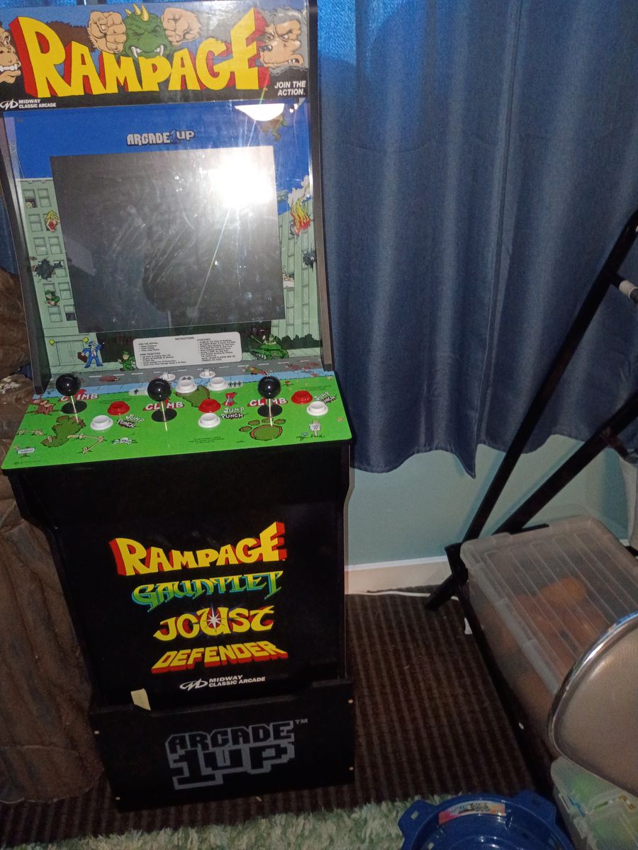 Rampage Video Game Machine