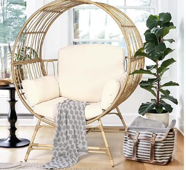 Rattan Circle Chair for indoor or outdoor use