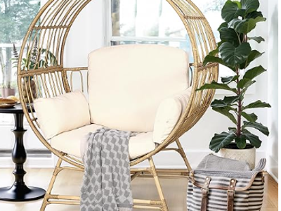 Rattan Circle Chair for indoor or outdoor use