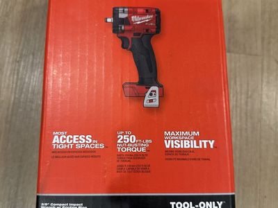 M18 FUEL GEN-3 18V Lithium-Ion Brushless Cordless 3/8 in. Compact Impact Wrench with Friction Ring