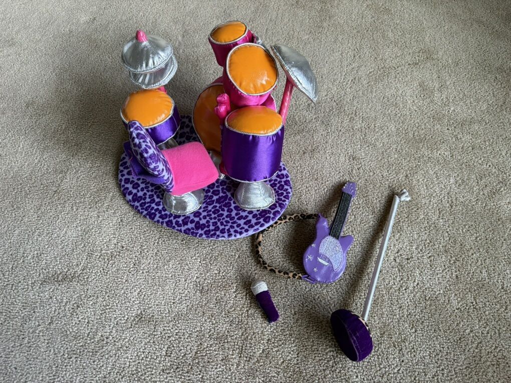 Groovy Girls Drums and Guitar Set