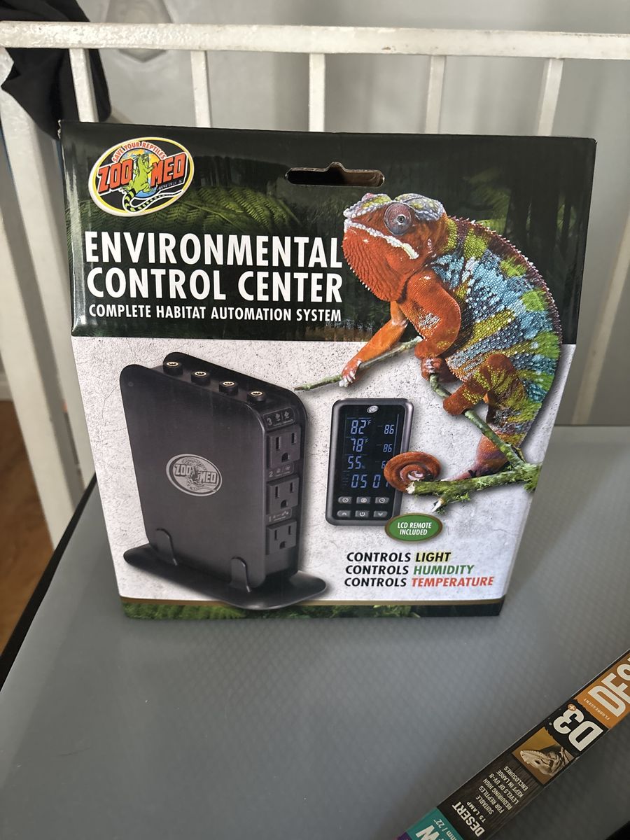Zoo Med Environmental Control Center Habitat Automation System for Reptiles - New