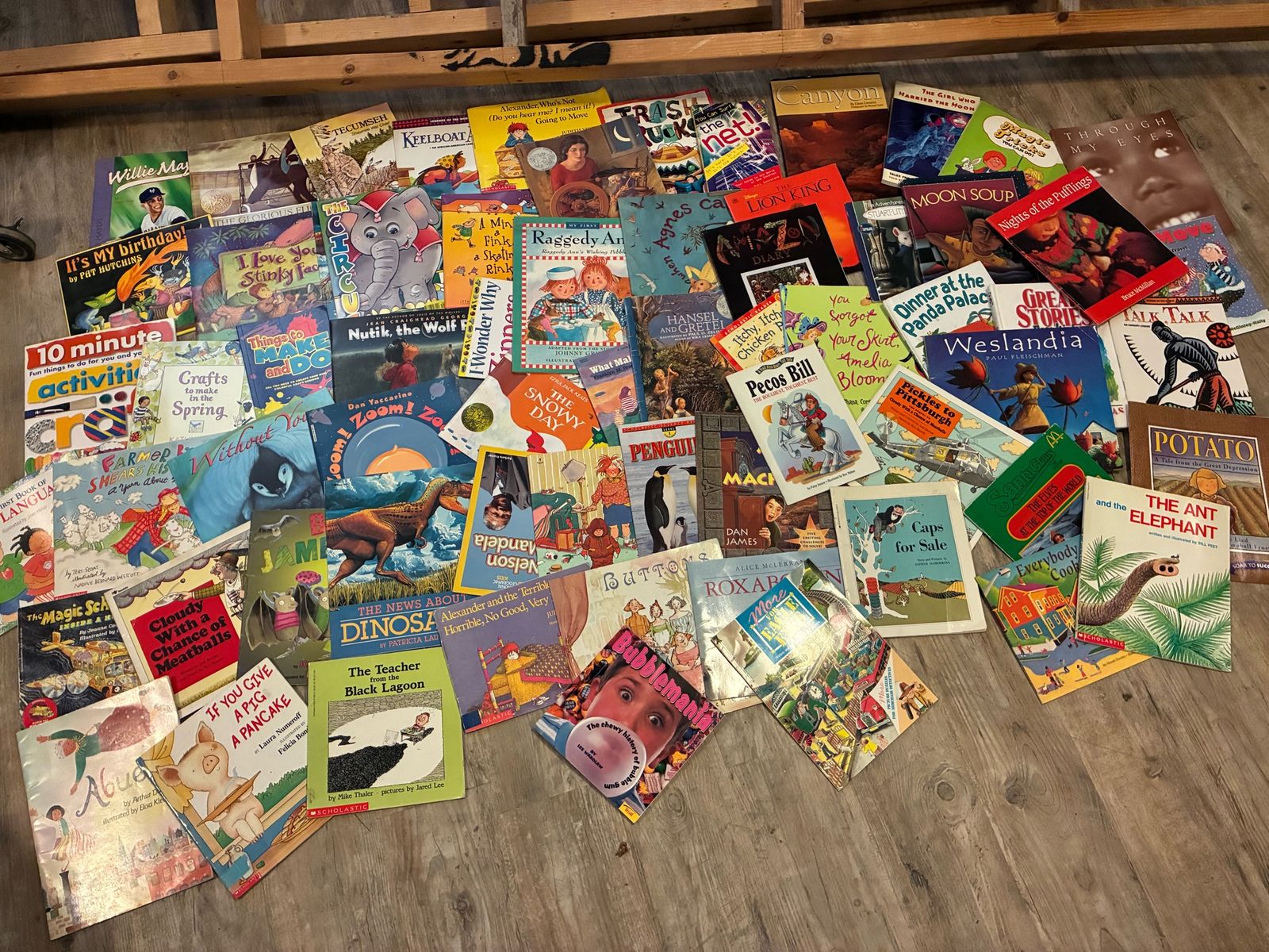Large Lot of 60+ books all pretty much brand new, teachers, grandparents, parents, book, home school