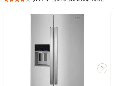 Whirlpool Counter Depth Refrigerator